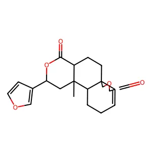 BACCHOTRICUNEATIN A structure