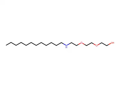 2-{2-[2-(Dodecylamino)ethoxy]ethoxy}ethan-1-ol structure