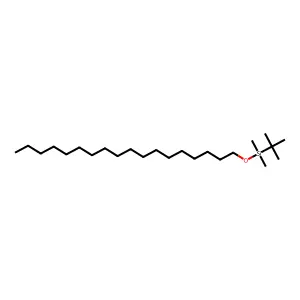 Silane, (1,1-dimethylethyl)dimethyl(octadecyloxy)- structure