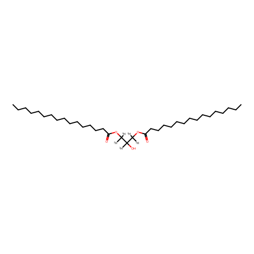 Glycerol-d5 1,3-Dipalmitate structure