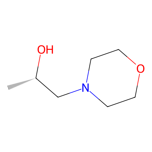 (2S)-1-(morpholin-4-yl)propan-2-ol structure