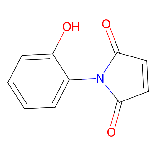1-(2-hydroxyphenyl)-1H-pyrrole-2,5-dione structure