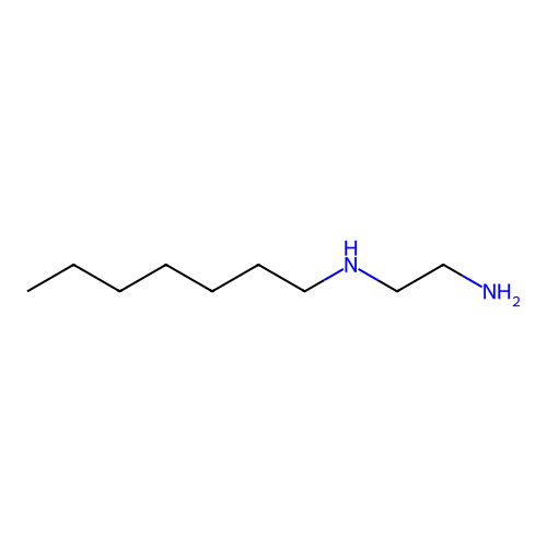 N'-heptylethane-1,2-diamine structure