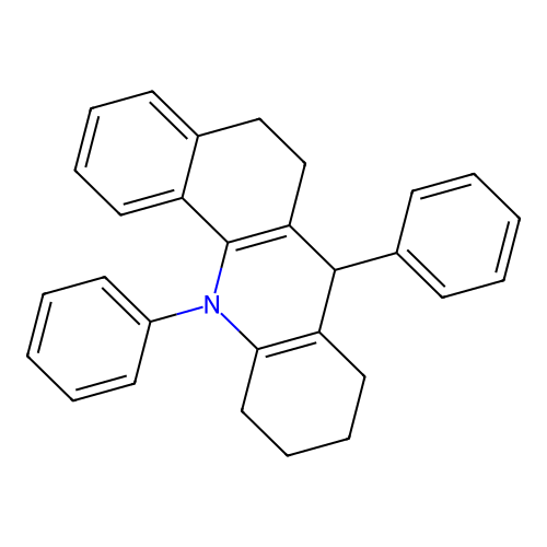 7,12-Diphenyl-5,6,7,8,9,10,11,12-octahydrobenzo[c]acridine structure