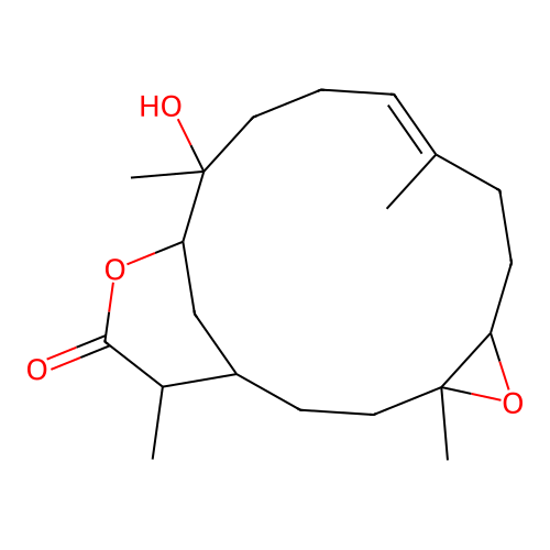 Dihydrosinularin structure