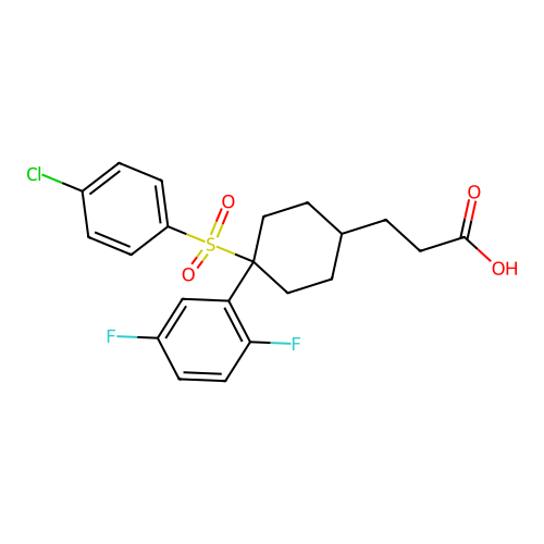 MK-0752 sodium salt structure