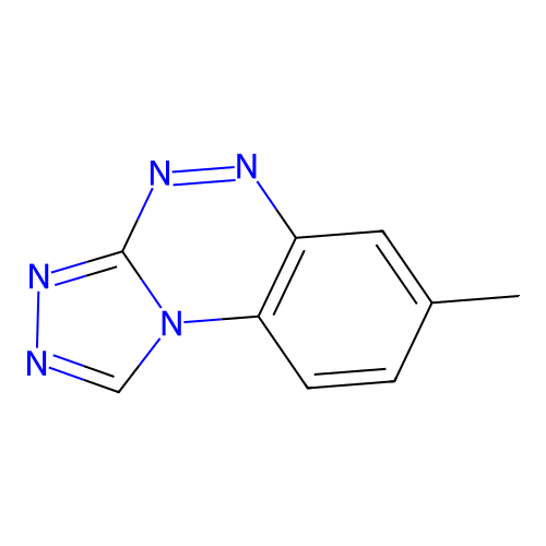 7-Methyl-[1,2,4]triazolo[3,4-c][1,2,4]benzotriazine structure