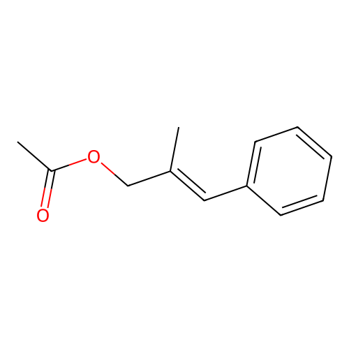 2-Propen-1-ol, 2-methyl-3-phenyl-, 1-acetate structure