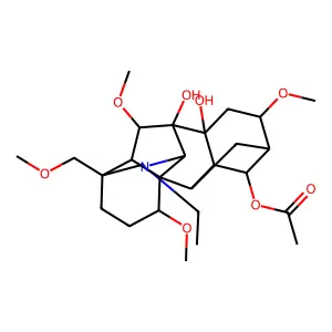 14-O-Acetylbrowniine structure