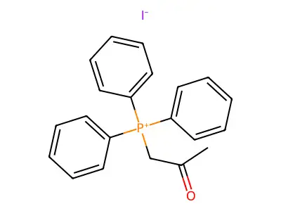 (2-Oxopropyl)(triphenyl)phosphanium iodide structure