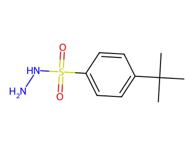 4-Tert-butylbenzenesulfonohydrazide structure