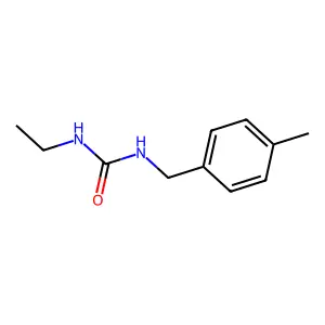 N-Ethyl-N'-[(4-methylphenyl)methyl]urea structure