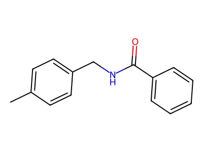 N-(4-methylbenzyl)benzamide structure
