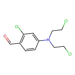 4-[Bis(2-chloroethyl)amino]-2-chlorobenzaldehyde structure