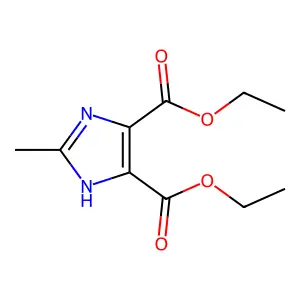 diethyl 2-methyl-1H-imidazole-4,5-dicarboxylate structure