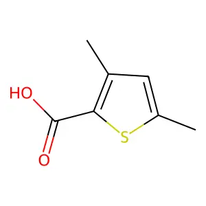 3,5-Dimethyl-2-thiophenecarboxylic acid structure