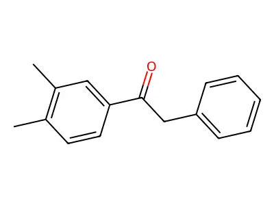 1-(3,4-Dimethylphenyl)-2-phenylethan-1-one structure
