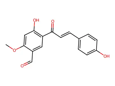 Neobavachalcone structure