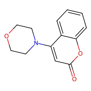 4-Morpholin-4-yl-chromen-2-one structure
