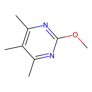 2-Methoxy-4,5,6-trimethylpyrimidine structure