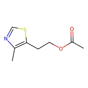 4-Methyl-5-thiazoleethanol acetate structure