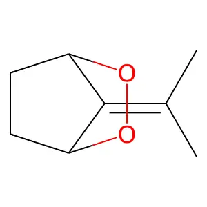 2,3-Dioxabicyclo(2.2.1)heptane, 7-(methylene(dimethyl))- structure