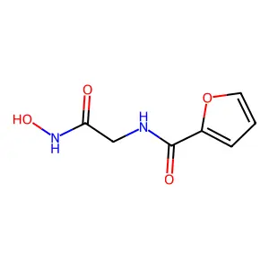 Acetohydroxamic acid, 2-(2-furamido)- structure