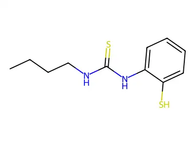 1-Butyl-3-(2-sulfanylphenyl)thiourea structure
