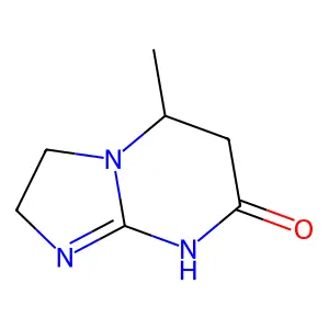 Imidazo(1,2-a)pyrimidin-7(1H)-one, 2,3,5,6-tetrahydro-5-methyl- structure