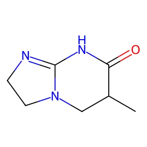 Imidazo(1,2-a)pyrimidin-7(1H)-one, 2,3,5,6-tetrahydro-6-methyl- structure