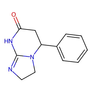 Imidazo(1,2-a)pyrimidin-7(1H)-one, 2,3,5,6-tetrahydro-5-phenyl- structure