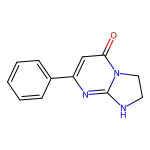 Imidazo(1,2-a)pyrimidin-5(1H)-one, 2,3-dihydro-7-phenyl- structure