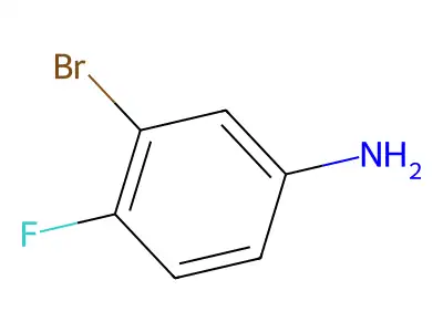 3-Bromo-4-fluoroaniline structure