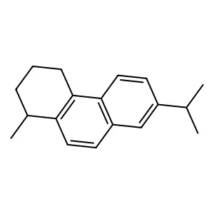 1-Methyl-7-(propan-2-yl)-1,2,3,4-tetrahydrophenanthrene structure