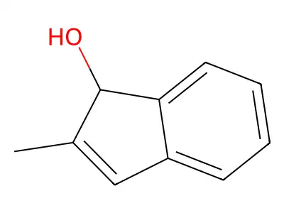 1H-Inden-1-ol, 2-methyl- structure
