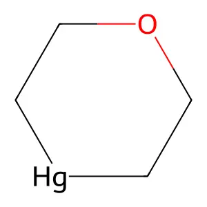 1,4-Oxamercurane structure