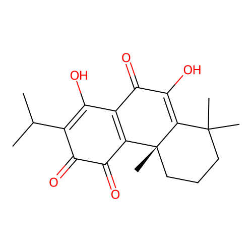 Coleon-U-quinone structure