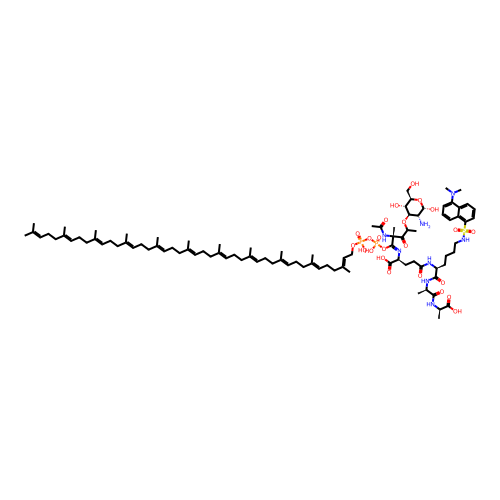Udmnad pentapeptide structure