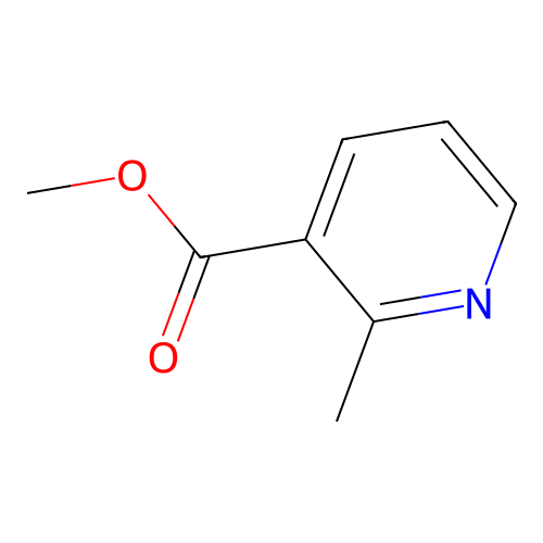 Methyl 2-methylnicotinate structure