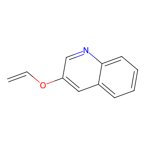 3-Vinyloxyquinoline structure