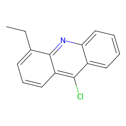 4-Ethyl-9-chloro-acridine structure
