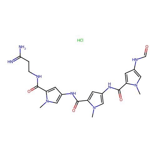 Distamycin A hydrochloride structure