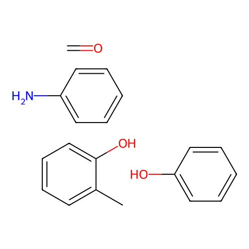 Aniline;formaldehyde;2-methylphenol;phenol structure