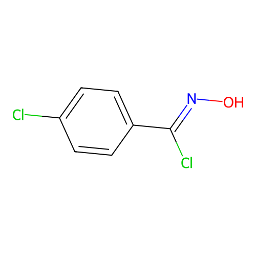 4-Chloro-N-hydroxybenzimidoyl chloride structure