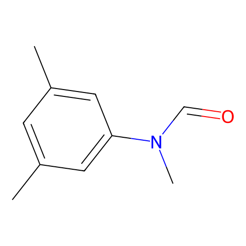 N-(3,5-dimethylphenyl)-N-methylformamide structure