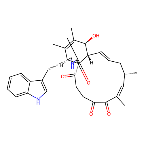 Chaetoglobosin G structure