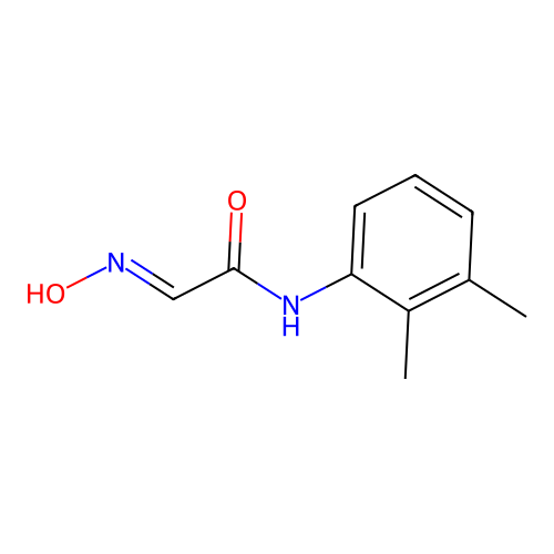 N-(2,3-dimethylphenyl)-2-(N-hydroxyimino)acetamide structure