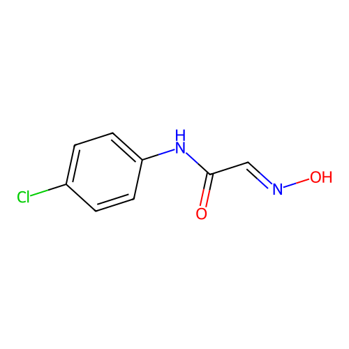 N-(4-Chlorophenyl)-2-(hydroxyimino)acetamide structure
