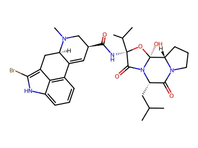 溴隐亭EP杂质C structure