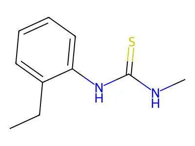 N-(2-Ethylphenyl)-N'-methylthiourea structure